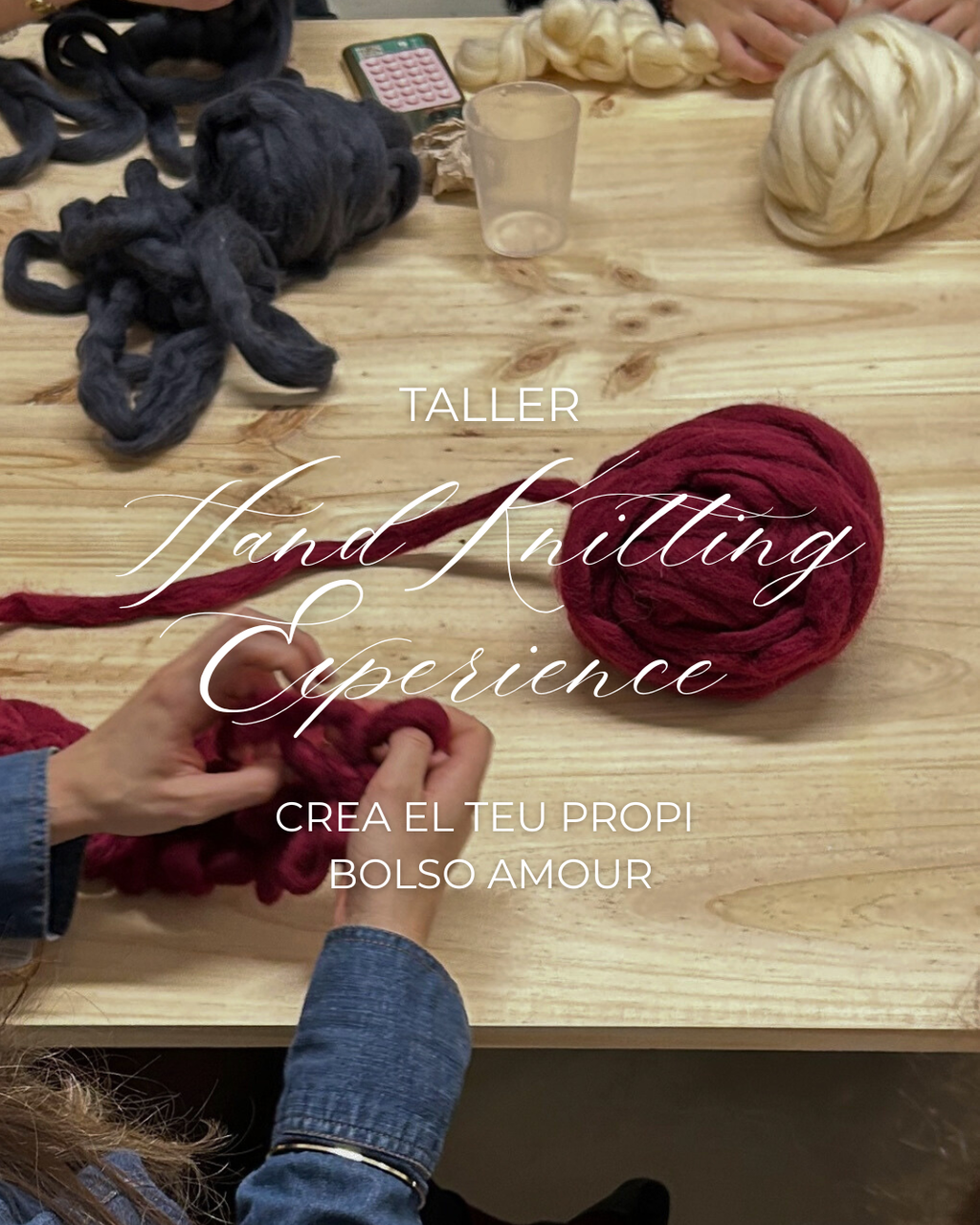 Hand Knitting Experience · La Taula