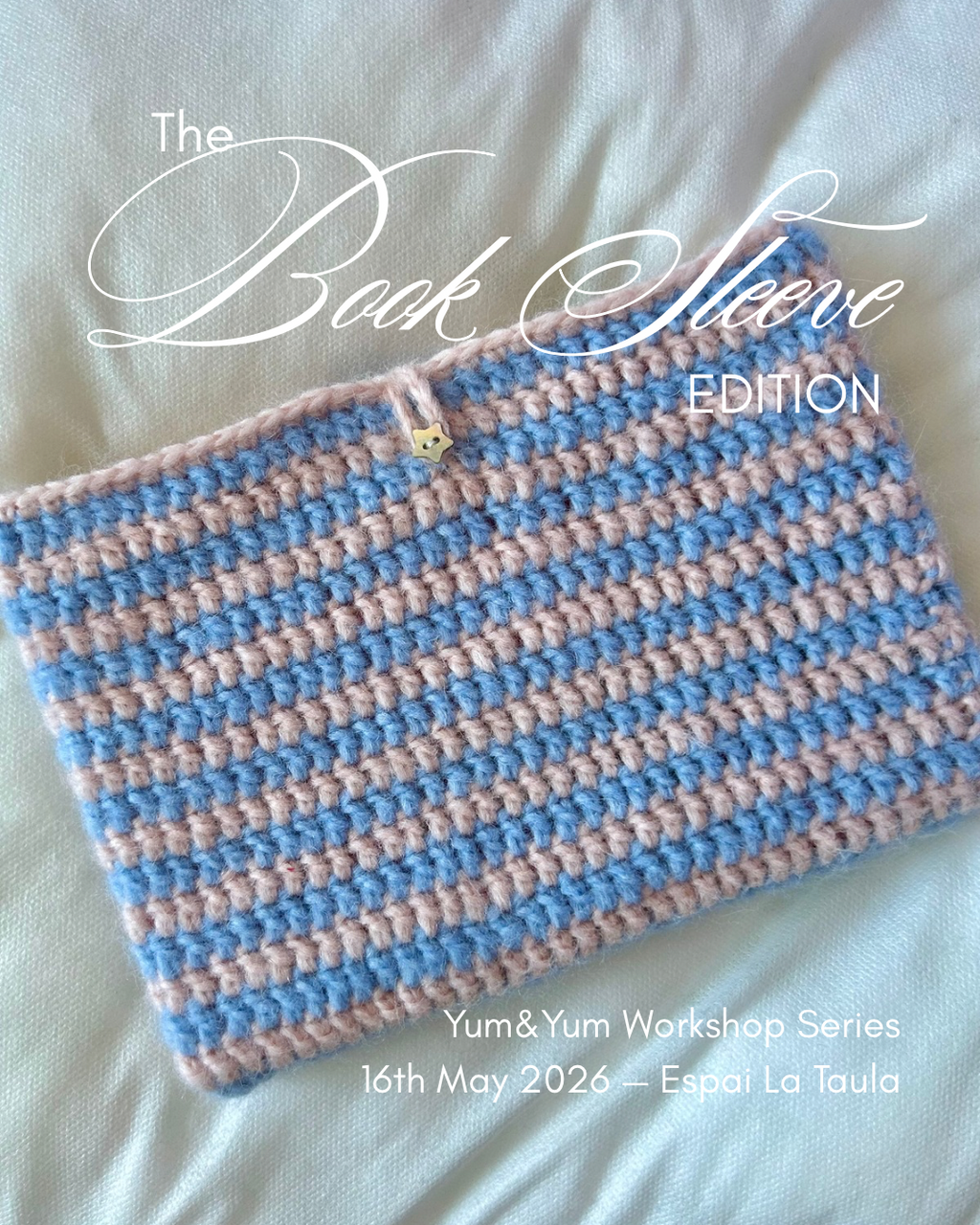 Taller de Crochet: Book Sleeve