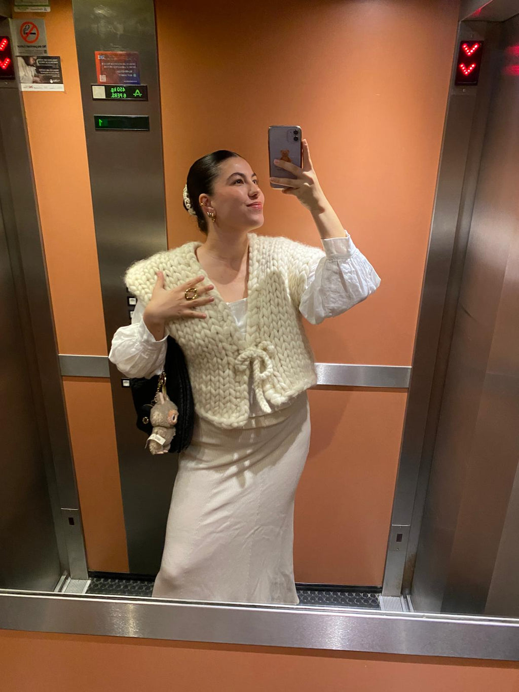 Isabella Vest - White