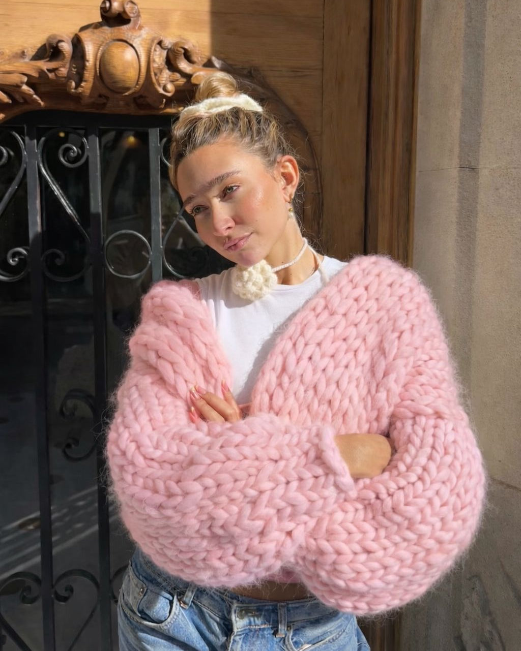 Belly Jacket · Pink